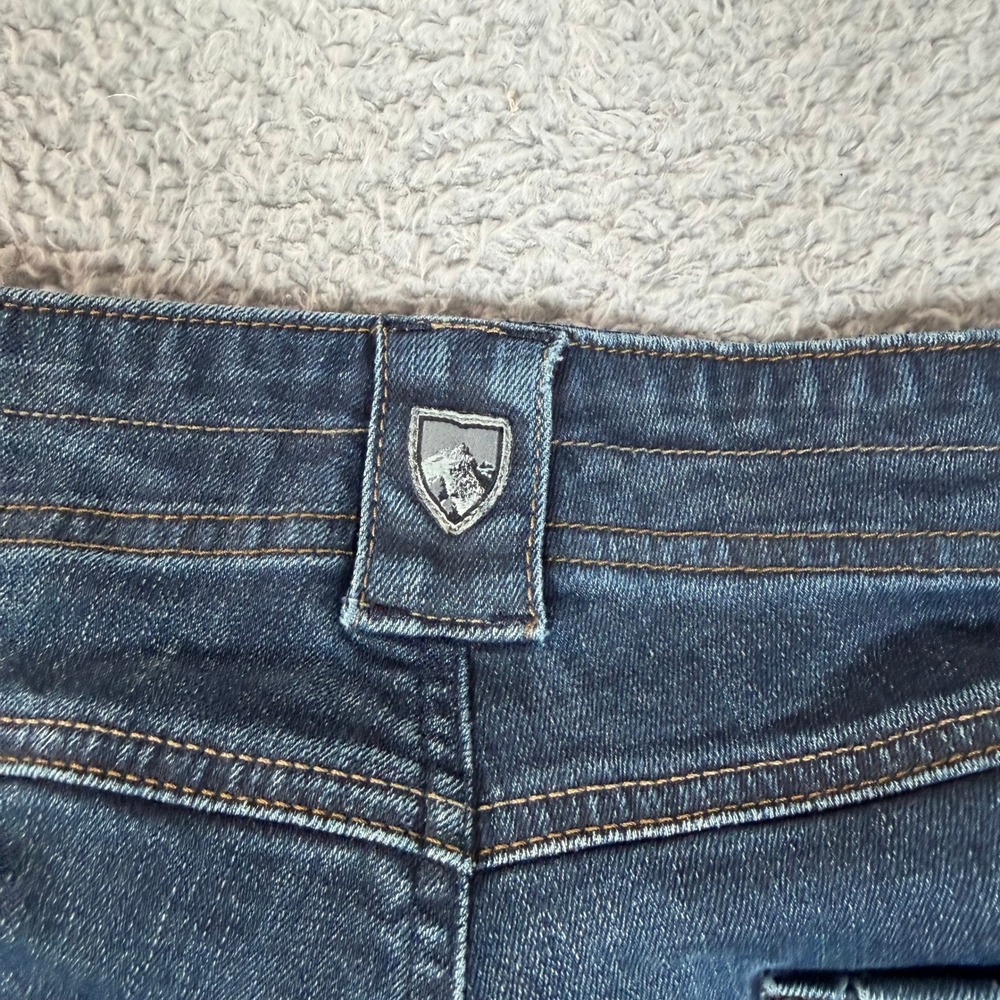 Kuhl Kanvus Jean Mens 39x31.5 Dark Wash Blue Articulated Knee Outdoor Pants - Picture 8 of 12